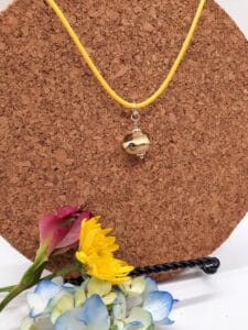 Champagne choker - necklace