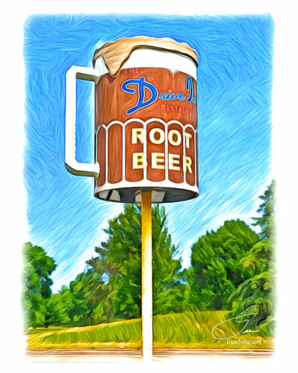 Frosty Mug by Lisa Drew