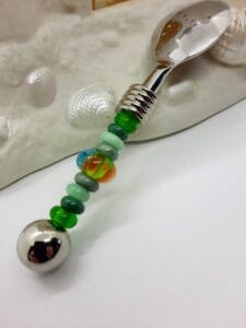 Garden view jelly spoon