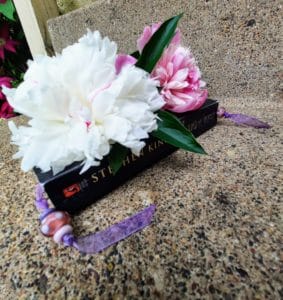 Pink, Purple and Purple Bookmark