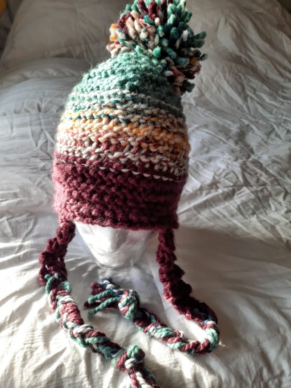 Sea Raisin Multi Stripe Hat