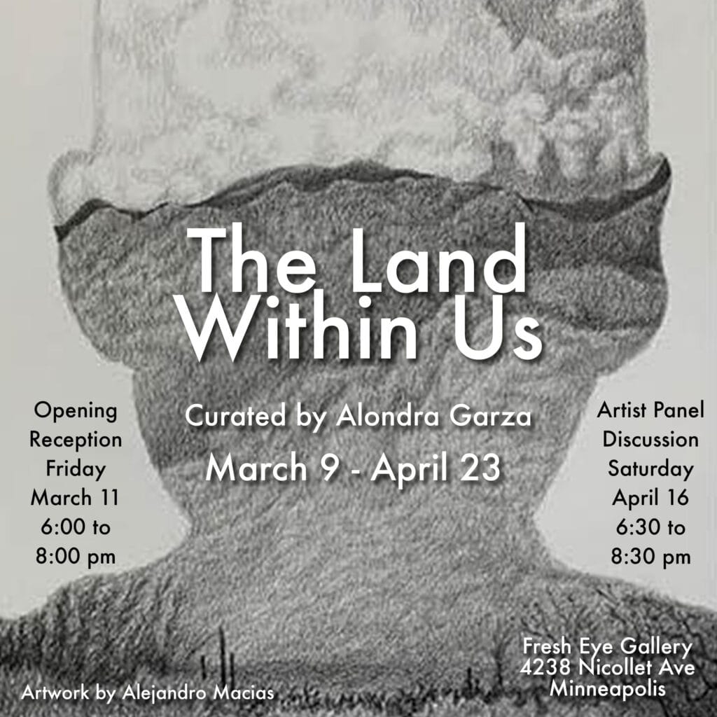Then Land Within Us Exhibit Flyer